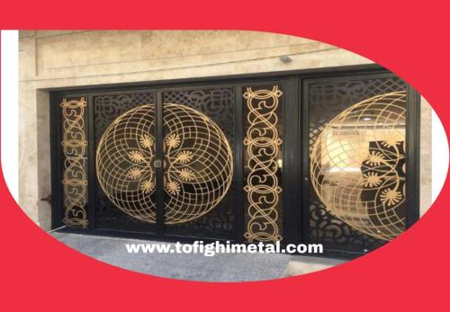 درب برش لیزری CNC صنایع فلزی توفیقی