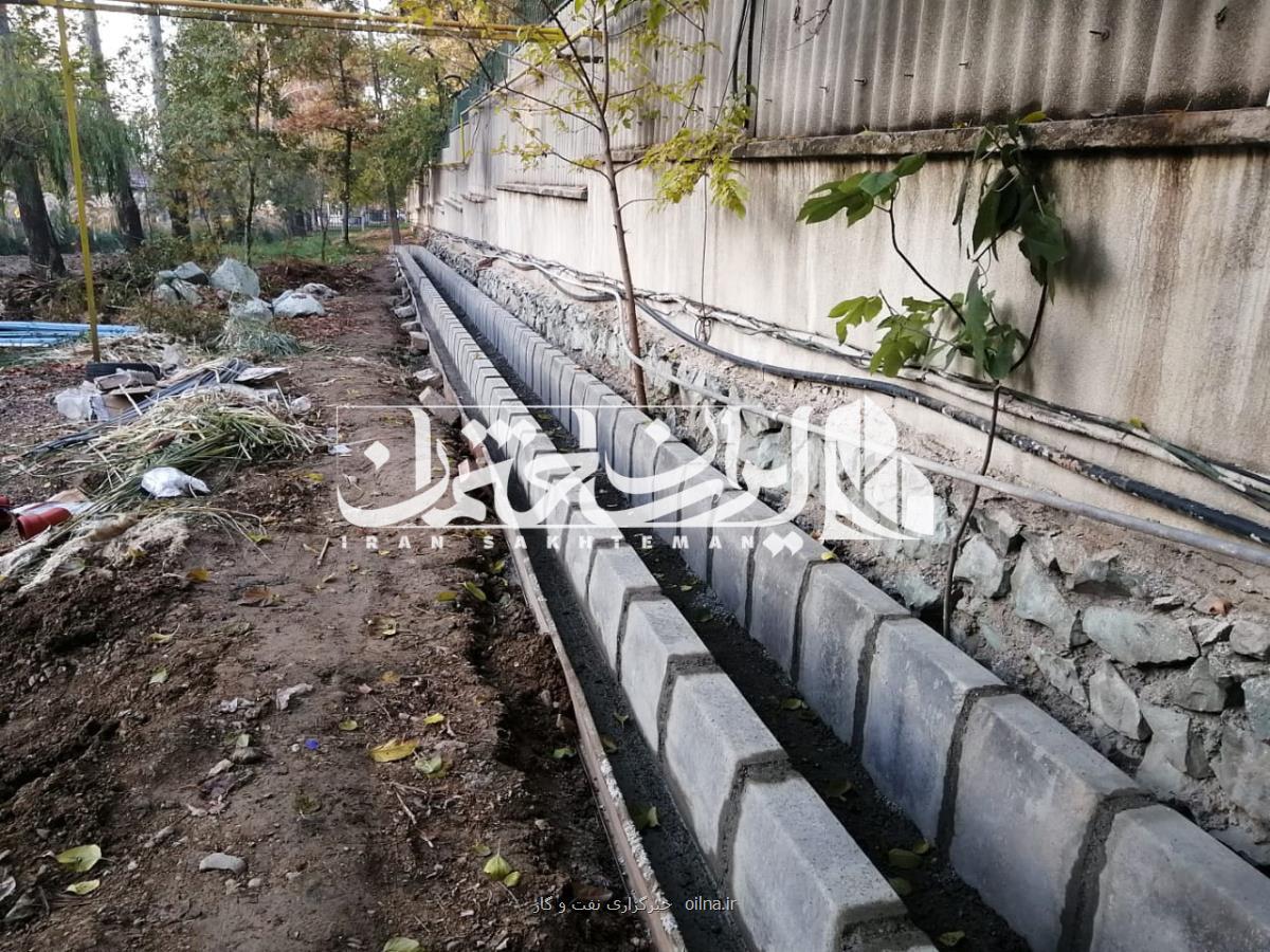 جدول بتنی برای مرزبندی و زیباسازی فضاهای شهری