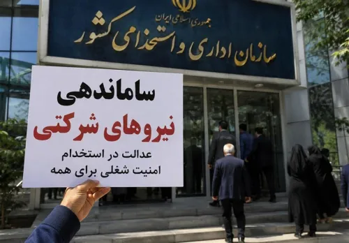 تعیین تکلیف نیروهای شرکتی